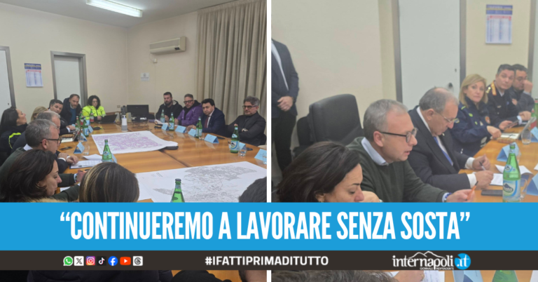 Crollo palazzo a Casoria, il prefetto Di Bari incontra gli sfollati: "Non resterete soli"
