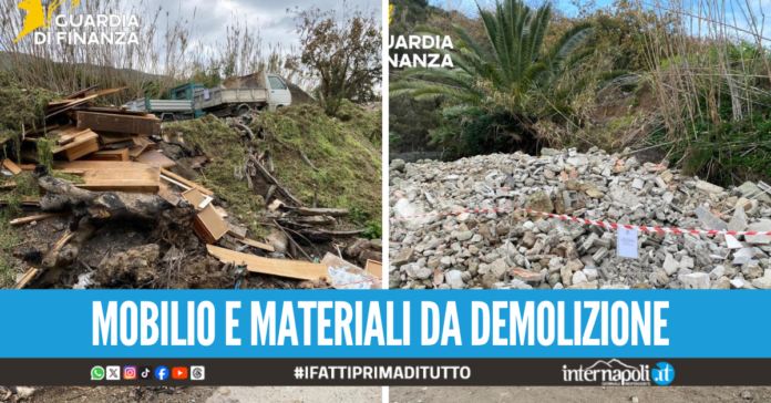 Terreno trasformato in discarica abusiva a Ischia, imprenditore finisce nei guai