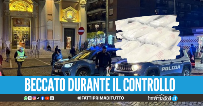 Un chilo e mezzo di cocaina nascosto in cantina, arrestato 46enne a Portici