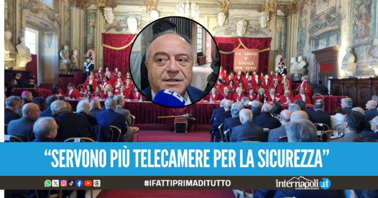 "Napoli l'unica città in cui si spara", Gratteri critico all'apertura dell'anno giudiziario