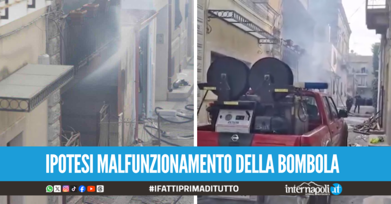 Palazzo crolla dopo la doppia esplosione, coniugi morti sotto le macerie
