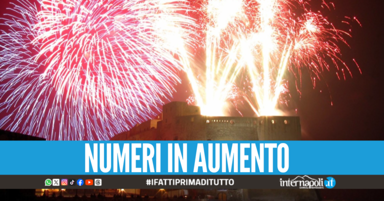 Capodanno, il bilancio finale è di 57 feriti: 11 sono minorenni