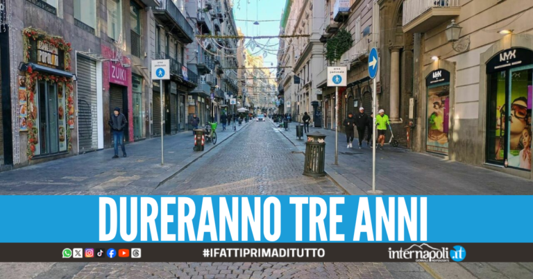 Via Toledo cambierà look, al via dopo l'Epifania i lavori di rifacimento della strada