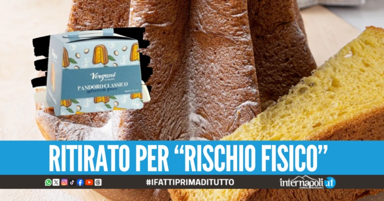 Corpi estranei nell'impasto, pandoro pericoloso ritirato dal commercio