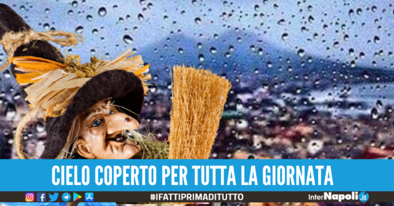 Epifania di pioggia a Napoli, le previsioni meteo per oggi
