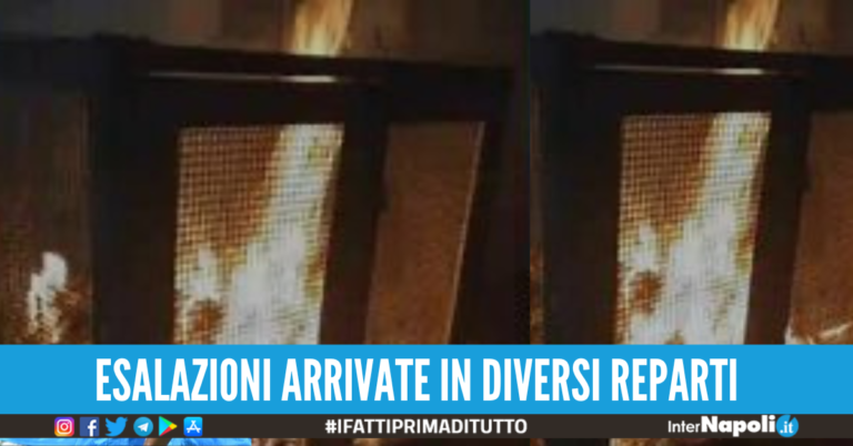 Incendio al Policlinico Federico II di Napoli: fiamme nei cunicoli e tanta paura