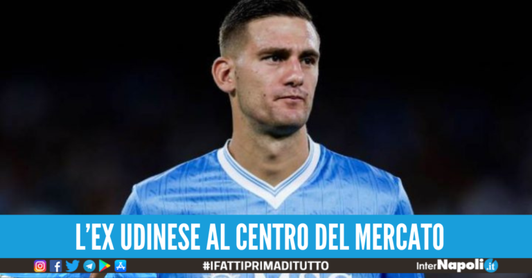 Il Napoli vuol cedere Lucca, ma ora non può partire: il motivo