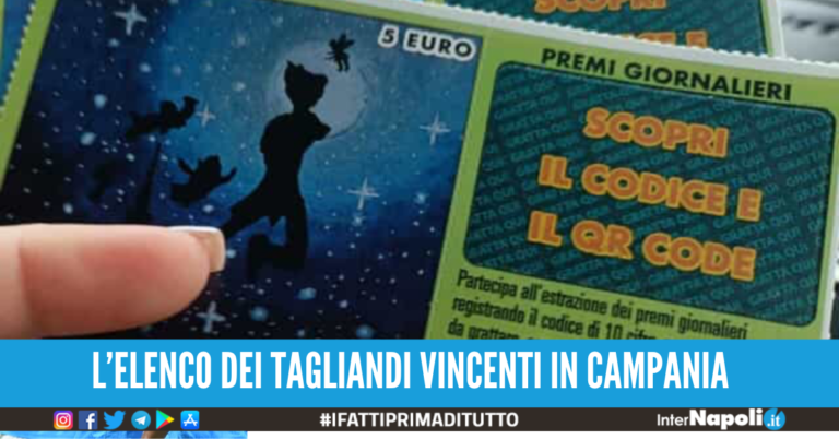 Lotteria Italia: doppia vincita da 100mila euro a Napoli