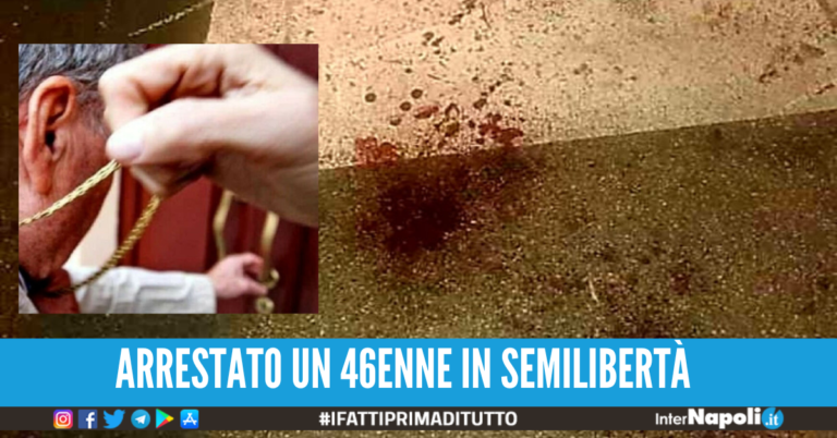 Napoli, scippa collanina ad un’anziana e la scaraventa con violenza contro un muro