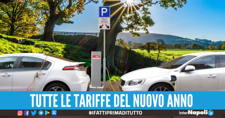 Agevolazioni auto elettriche e ibride a Napoli per tutto il 2026