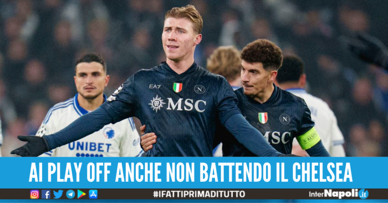 Champions a forte rischio, il Napoli si qualifica se…