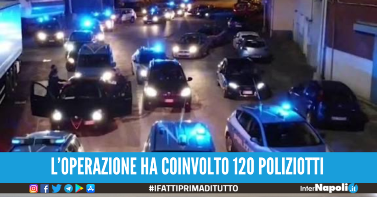 Caserta, blitz anticamorra: 17 arresti per droga, estorsioni e omicidi