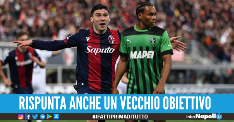 Mercato, il Napoli pesca in serie A: difficile Cambiaghi, si fa largo l’idea Lauriente