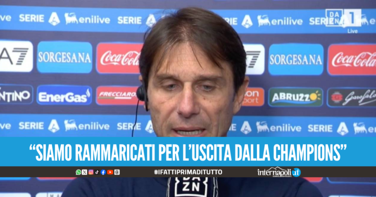 Conte a DAZN: “Lukaku sta accelerando, speriamo ritrovi presto la miglior condizione”