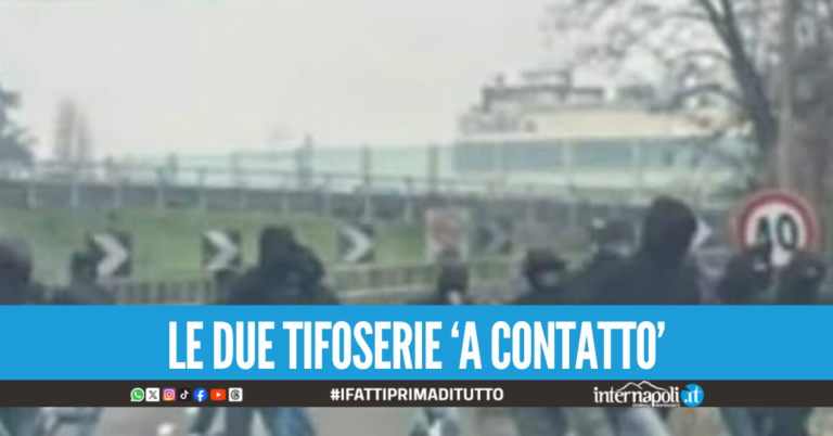 Scontri sull’A1 tra tifosi del Napoli e della Lazio