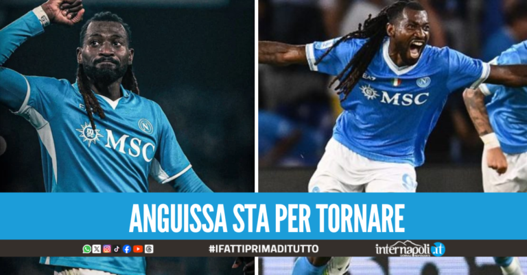 Conte può sorridere: Anguissa può tornare nella prossima gara in Champions