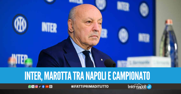 Marotta risponde a Conte: “Ognuno è libero di esprimere i propri pensieri ma…”