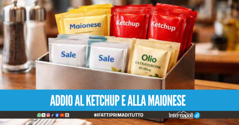 Vietate le bustine monouso nei ristoranti nuove regole dell'Ue