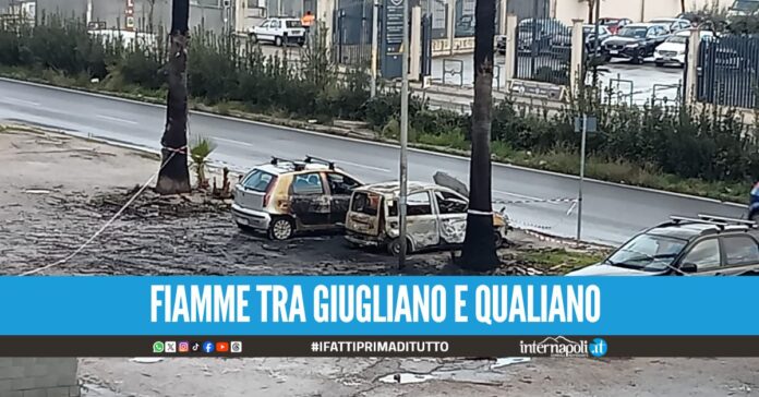 Auto bruciate lungo la Circumvallazione Esterna, i danni di Capodanno