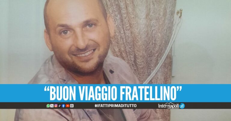 Lacrime a Casoria per Franco, addio al salumiere 53enne
