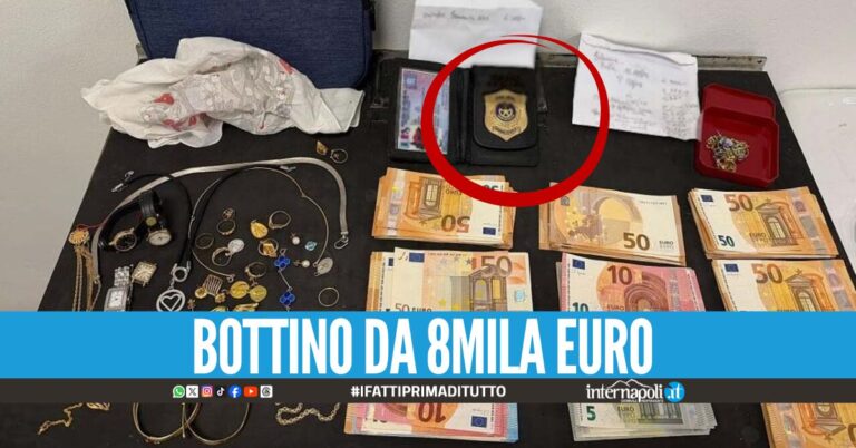 Truffa con il falso distintivo dei carabinieri, arrestati 2 napoletani