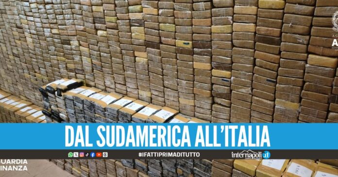 Sequestrate 2 tonnellate di cocaina purissima, colpo da 1 miliardo di euro