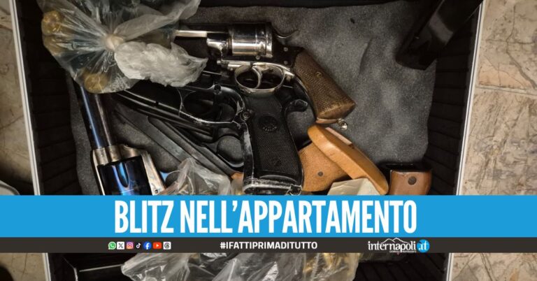 Arsenale scovato nel Basso Lazio, sequestrati tritolo e 7 pistole