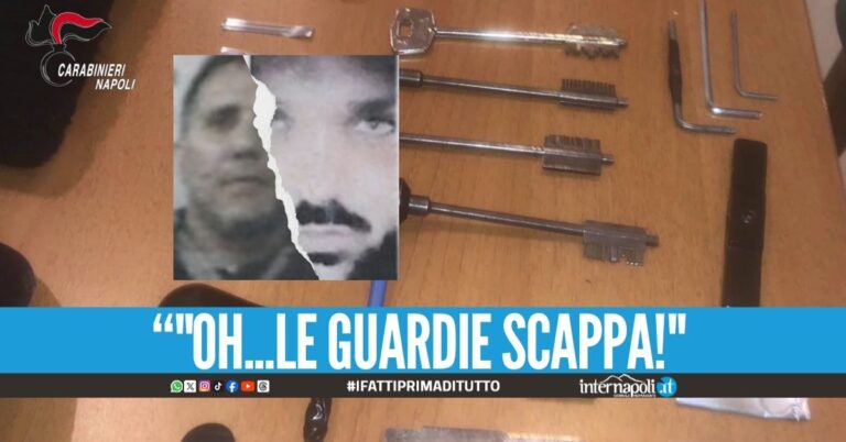 Furto con scasso in casa a Giugliano, arrestati il padre e i due figli