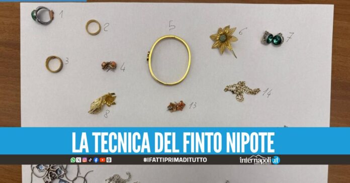 Rubano i gioielli dell'anziana, fermati 2 truffatori di Napoli