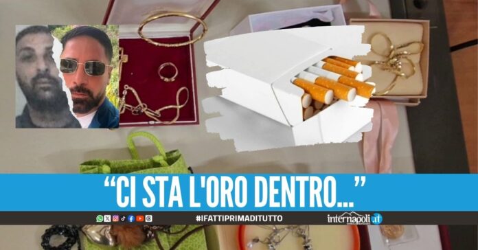 Oro nascosto nel pacchetto di sigarette, banda intercettata a Secondigliano
