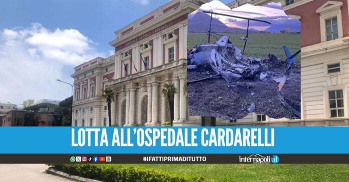 Elicottero caduto a Benevento, si prega per il pilota napoletano