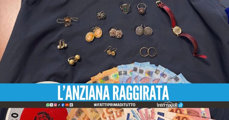 Rubano i gioielli e la fede del marito morto, presi 2 truffatori di Napoli