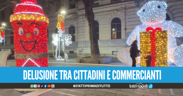 Giugliano archivia un Natale senz'anima, molti eventi flop nonostante i 300mila euro spesi