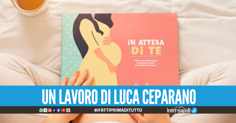'In Attesa di Te' è il diario della gravidanza, il regalo perfetto per una mamma in attesa