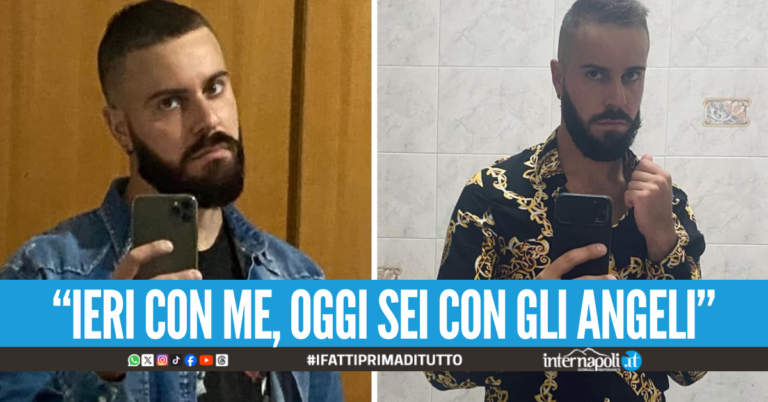 Inizio anno nel dolore a Giugliano, addio al giovane Francesco Vassallo