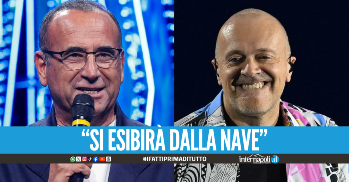 L'annuncio di Carlo Conti: 
