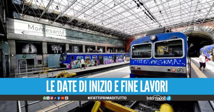 Lavori alla stazione di Montesanto, fermata inibita per tre mesi