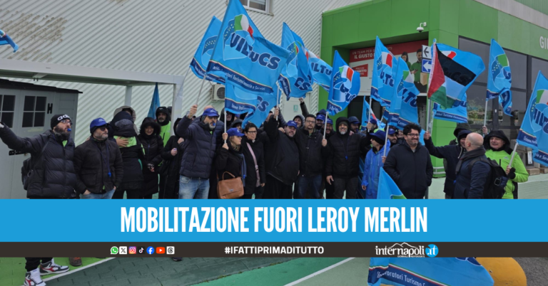 Leroy Merlin, sciopero a Giugliano dopo il licenziamento di due lavoratrici per malattia