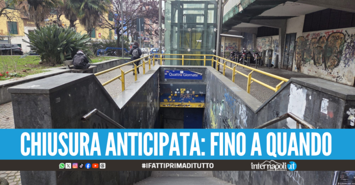 Metro Linea 1 di Napoli, stop serale per manutenzione tutte le informazioni utili