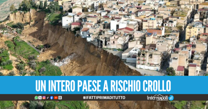 Niscemi, la frana cresce ed inghiotte le case più di mille sfollati
