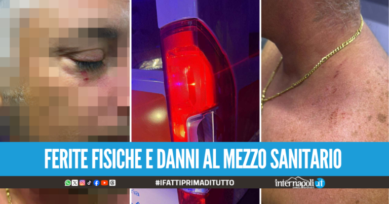 Operatori del 118 aggrediti durante un intervento di soccorso ad Ischia