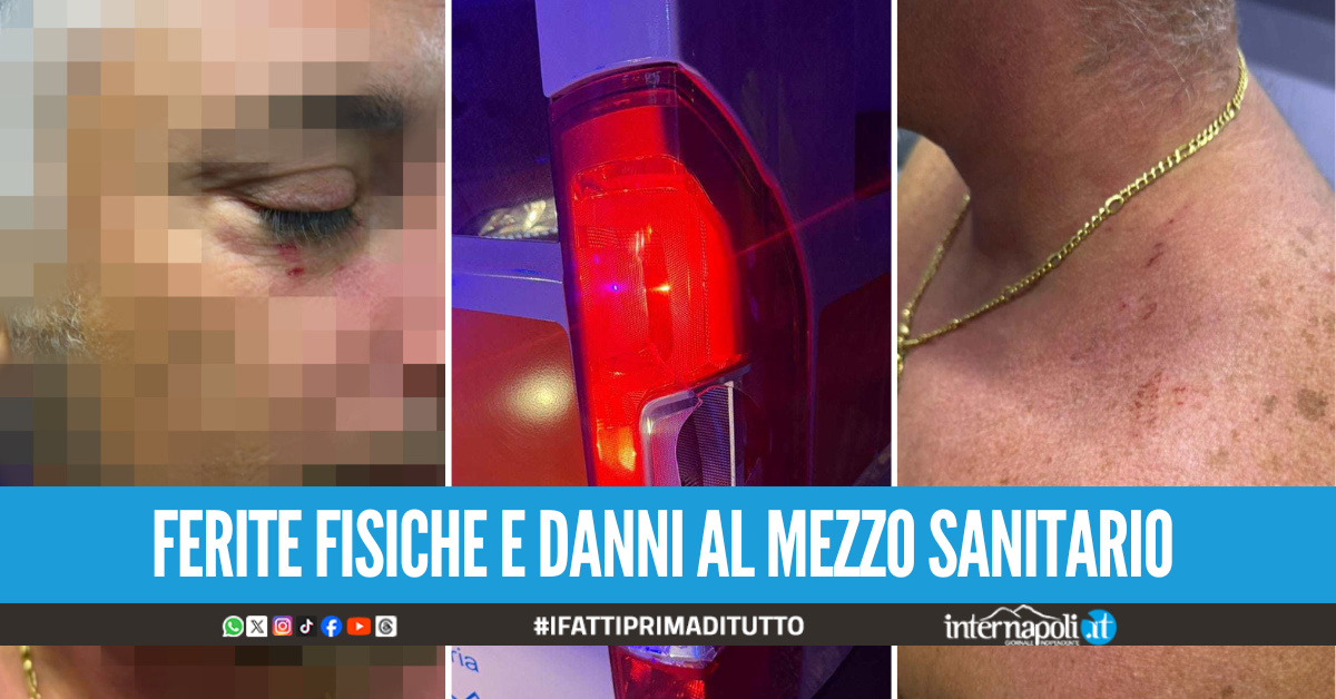 Operatori del 118 aggrediti durante un intervento di soccorso ad Ischia ...