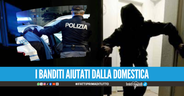 Sequestro e rapina da mezzo milione nella villa dell'imprenditore a Posillipo, 4 arresti