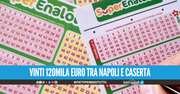 Si brinda col Lotto a Giugliano, centrato un "5" da quasi 4mila euro