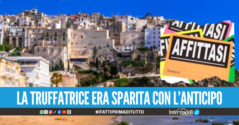 Si fa dare 600 euro per fittare casa a Sperlonga, poi sparisce denunciata donna di Napoli