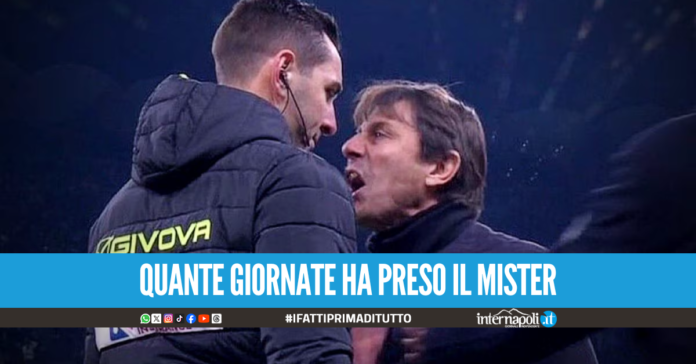 Squalifica Conte, arriva la decisione del giudice sportivo in vista della Juventus