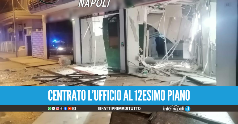 Tentato colpo alla BNL a Pomigliano, banditi fanno esplodere lo sportello Atm