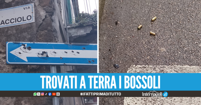 Terrore ad Afragola, esplosi colpi di pistola in strada