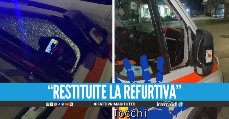 Vergogna a Secondigliano, ambulanza derubata durante un intervento