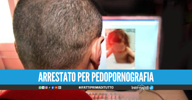 Video di abusi sui bambini sul pc, pensionato in manette nel Napoletano